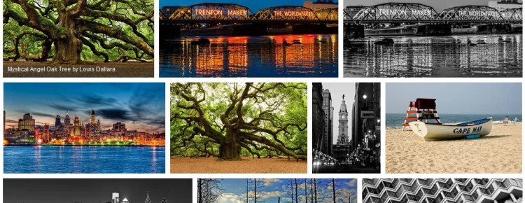 Luminous Art Gallery Website image